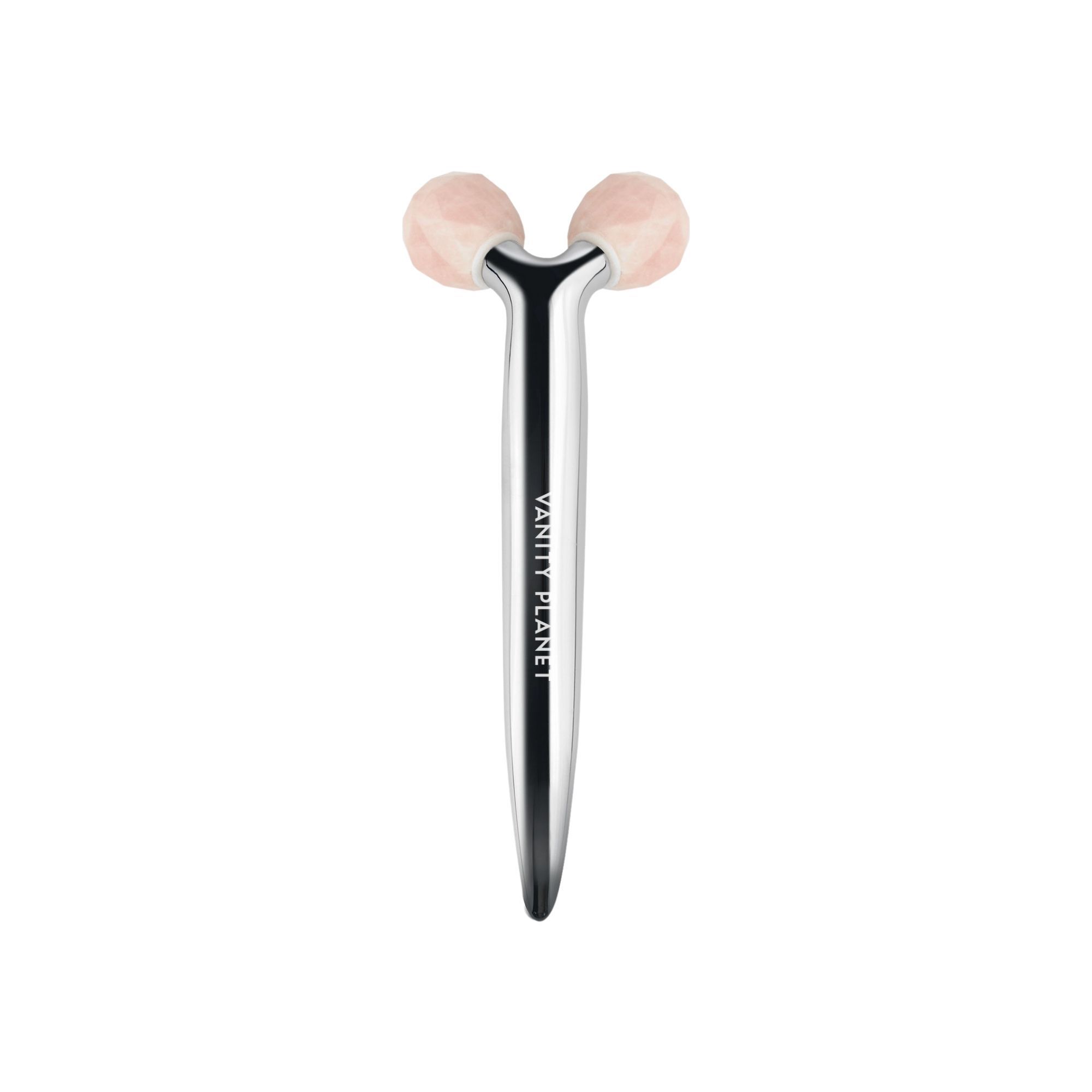 Foto 1 | Rodillo de Masaje Facial Vanity Planet Defina Contorno y Definición color Plateado/ Rosa