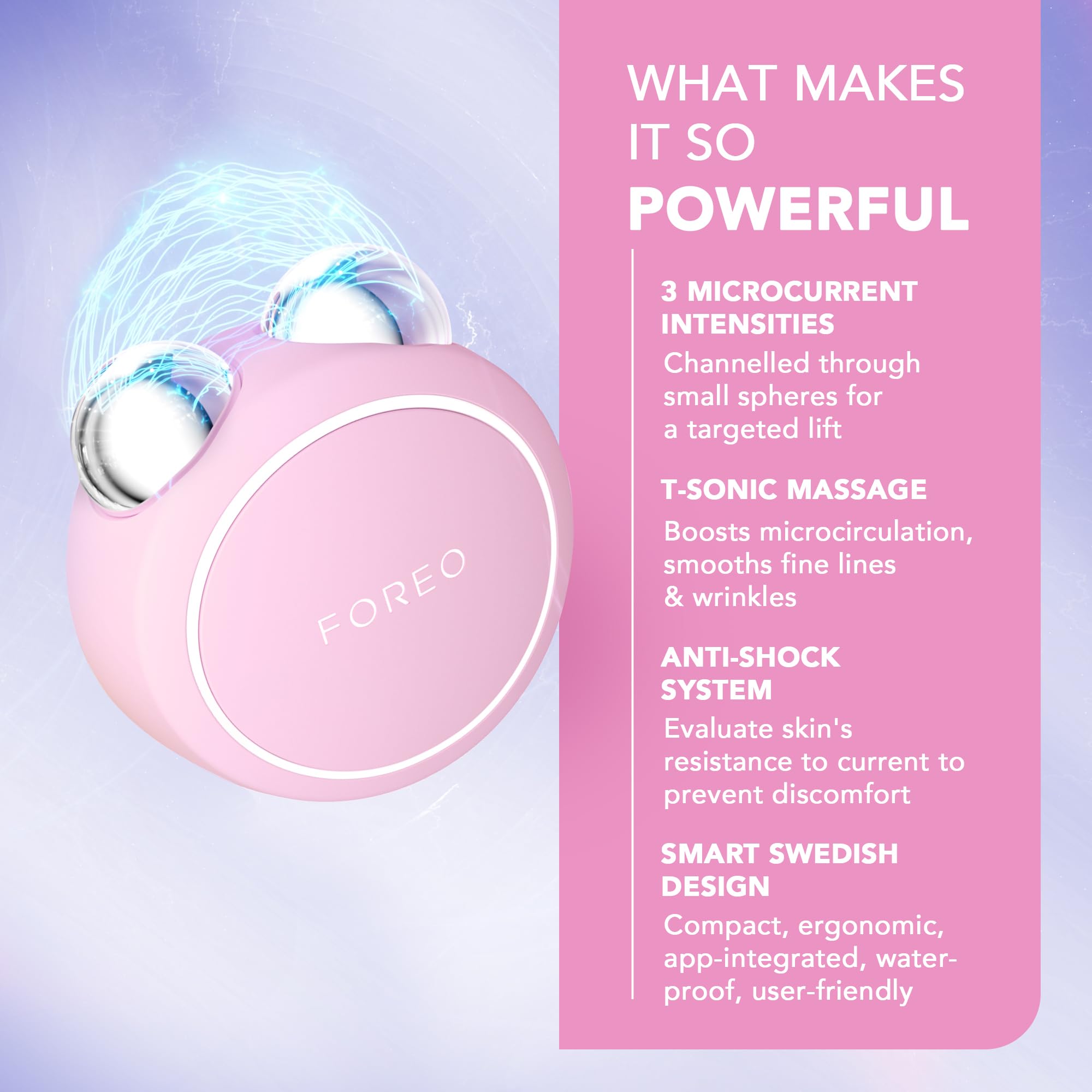 Foto 4 pulgar | Dispositivo Facial Foreo Bear Mini Para Esculpir La Cara Con Microcorriente - Venta Internacional.