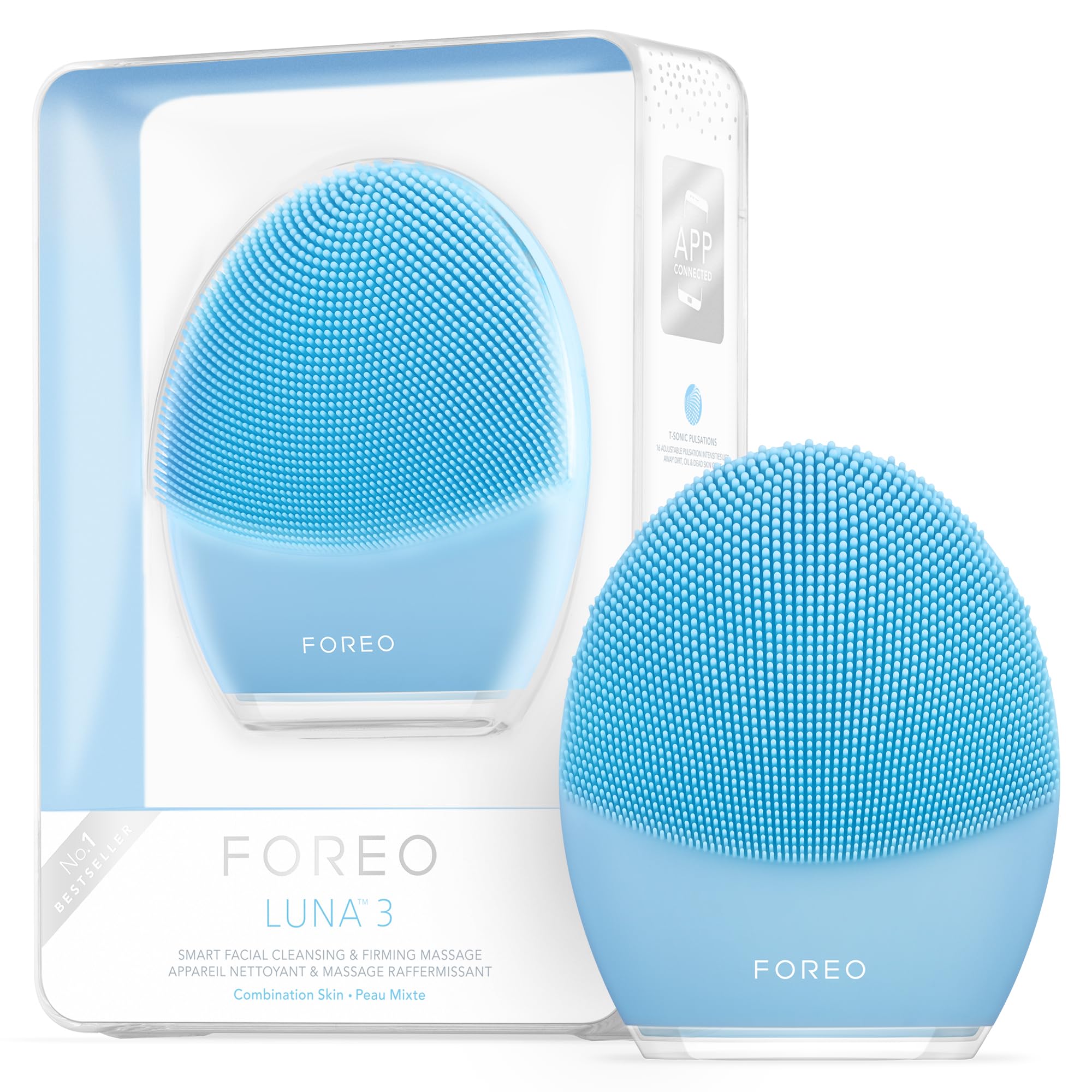 Foto 2 pulgar | Cepillo Limpiador Facial Foreo Luna 3 Para Pieles Mixtas - Venta Internacional.