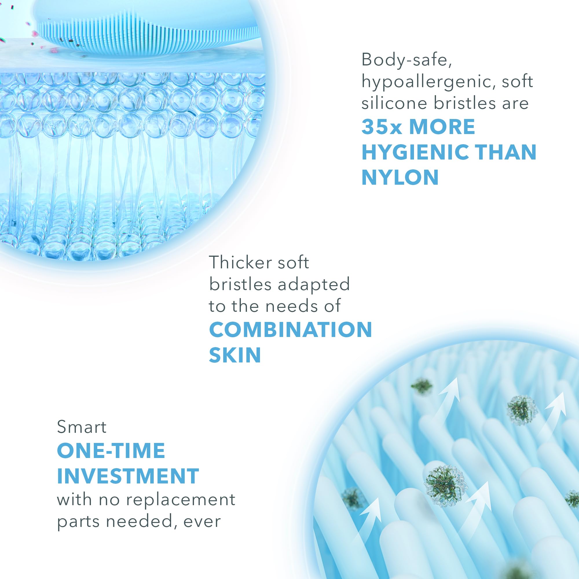 Foto 4 pulgar | Cepillo Limpiador Facial Foreo Luna 3 Para Pieles Mixtas - Venta Internacional.