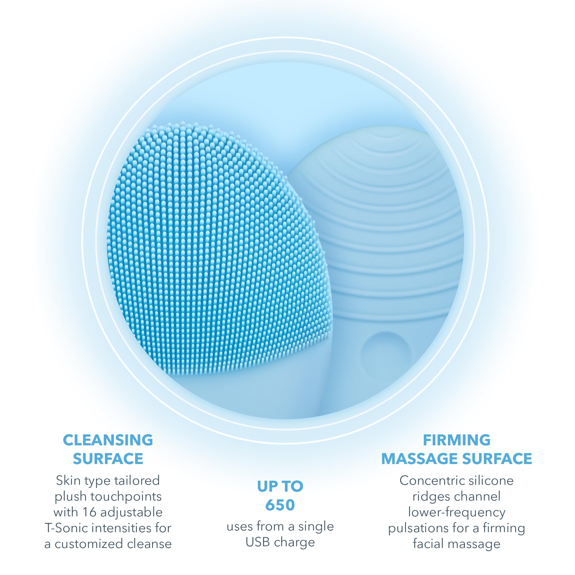 Foto 6 pulgar | Cepillo Limpiador Facial Foreo Luna 3 Para Pieles Mixtas - Venta Internacional.