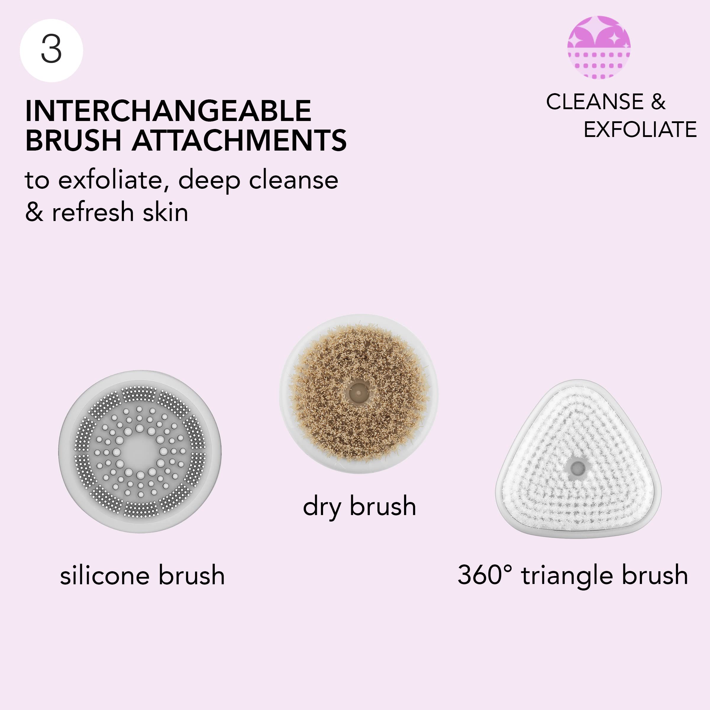 Foto 4 pulgar | Cepillo Limpiador Facial Conair Skn Daily Glow Sonic - Venta Internacional.
