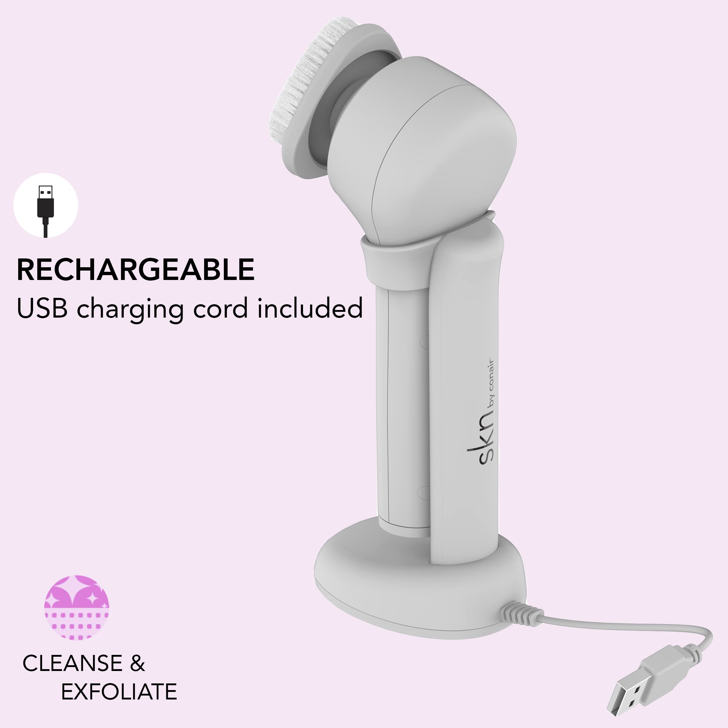 Foto 6 pulgar | Cepillo Limpiador Facial Conair Skn Daily Glow Sonic - Venta Internacional.