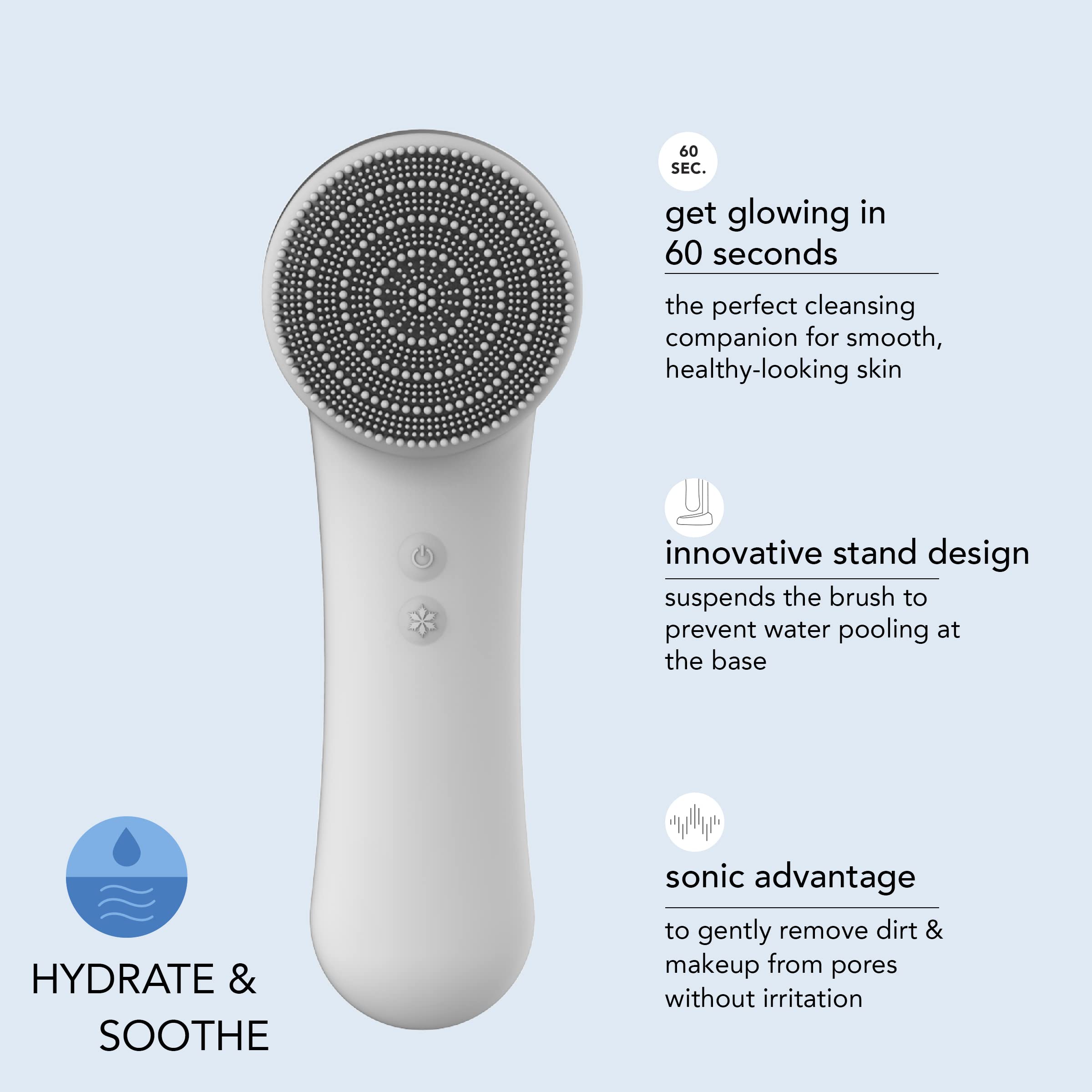 Foto 3 pulgar | Cepillo Limpiador Facial Conair Para Crioterapia Cutánea Con Silicona - Venta Internacional.