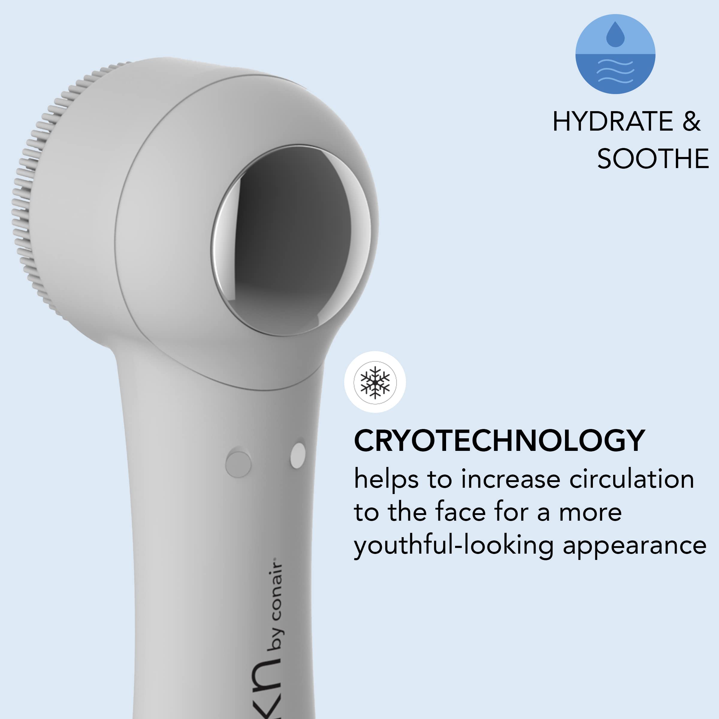 Foto 4 pulgar | Cepillo Limpiador Facial Conair Para Crioterapia Cutánea Con Silicona - Venta Internacional.