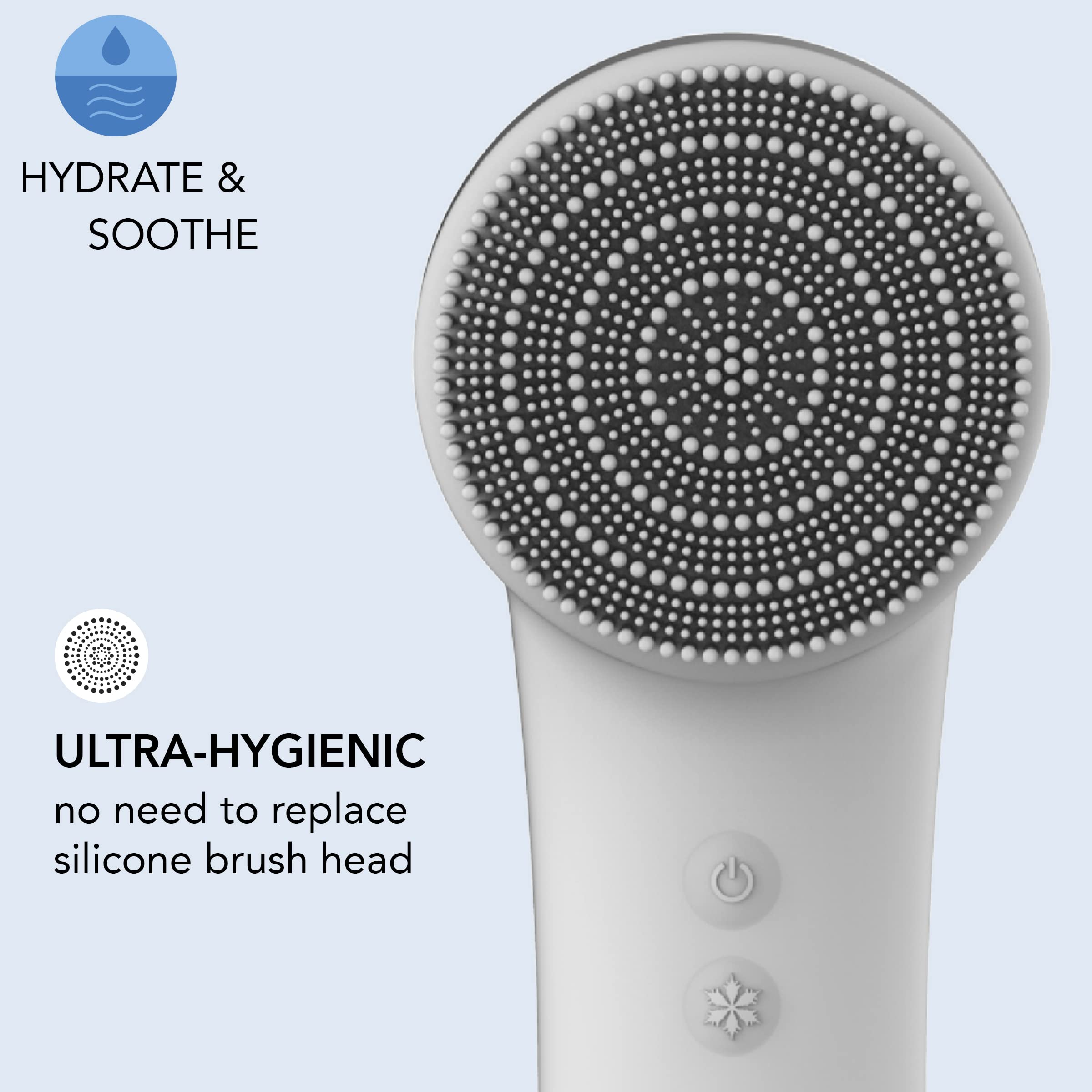 Foto 6 pulgar | Cepillo Limpiador Facial Conair Para Crioterapia Cutánea Con Silicona - Venta Internacional.