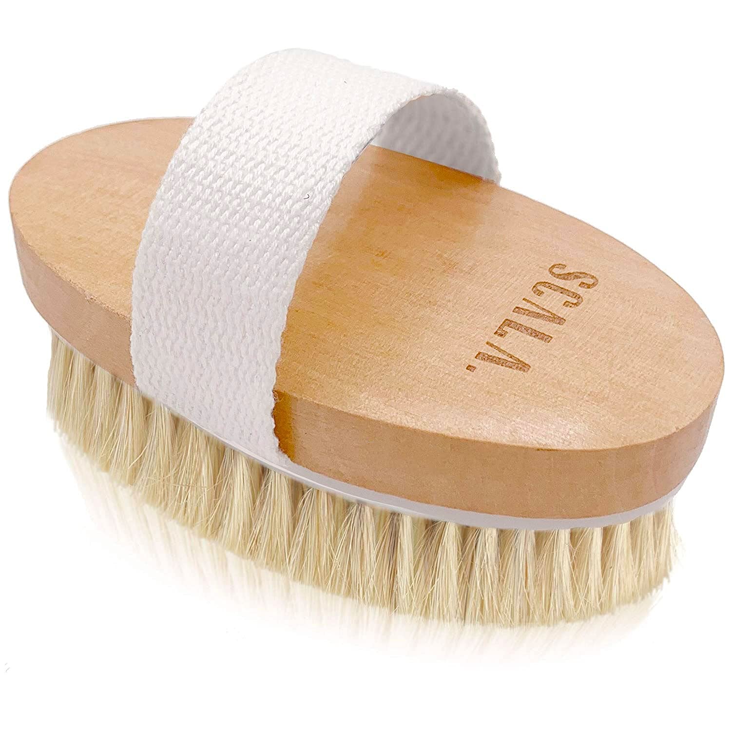 Cepillo Corporal Dry Body Brush Scala Natural Bristle - Venta Internacional
