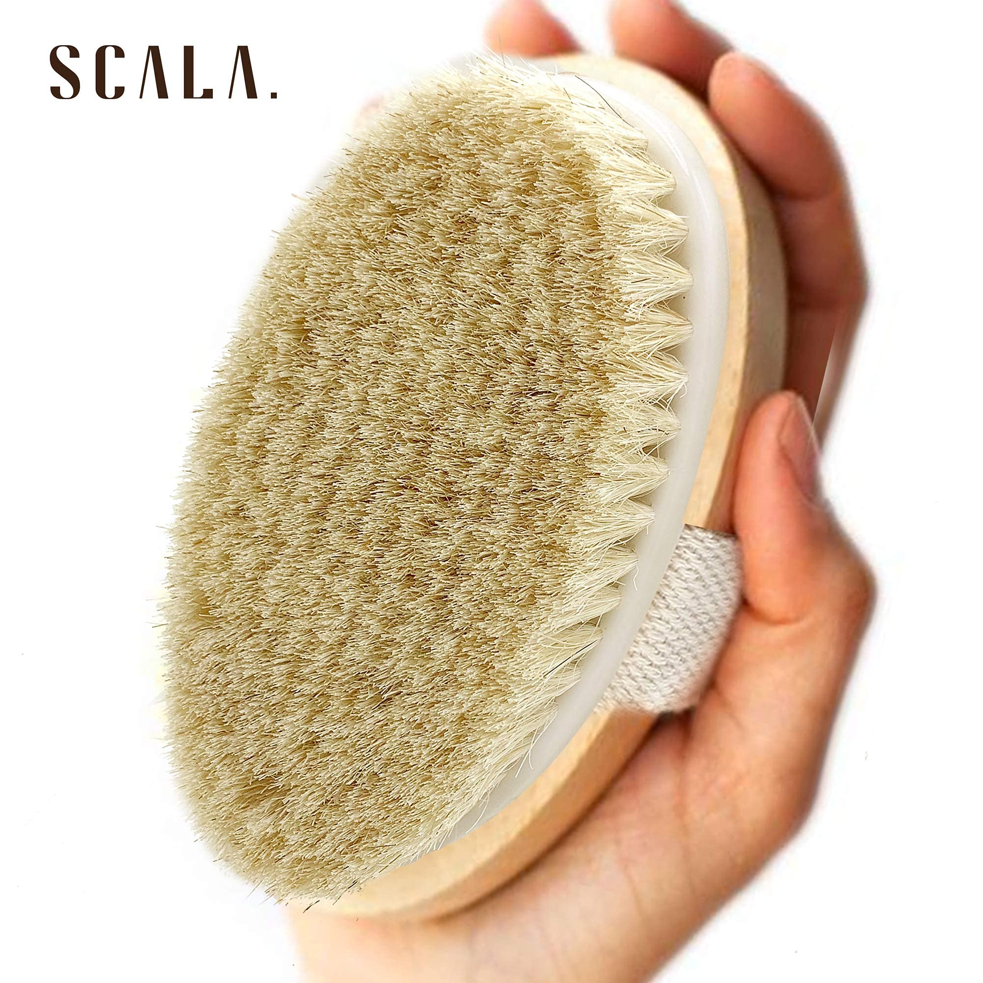 Foto 5 pulgar | Cepillo Corporal Dry Body Brush Scala Natural Bristle - Venta Internacional