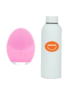 Foto 1 | Cepillo Facial De Silicona Eléctrico+termo De Agua De Regalo Güish