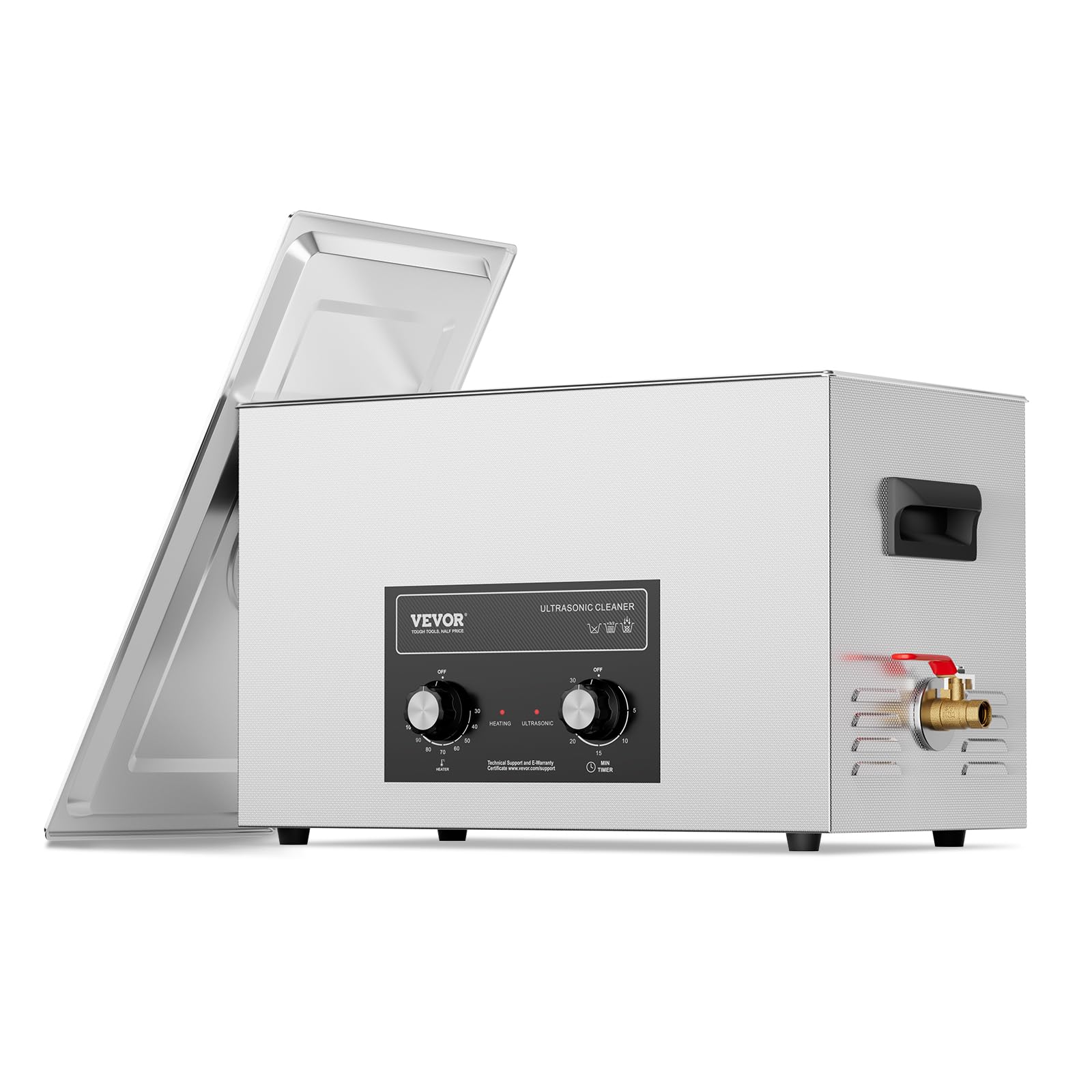 Limpiador Sónico Vevor 30 L Con Calentador, Temporizador Y Cesta 360 W 40 Khz - Venta Internacional.