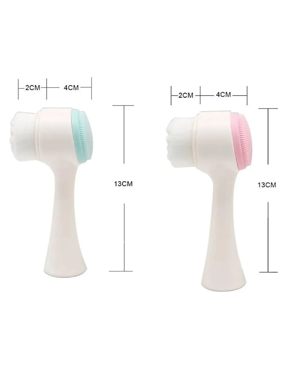 Foto 3 | Cepillo Exfoliante Facial Manual 2 Piezas