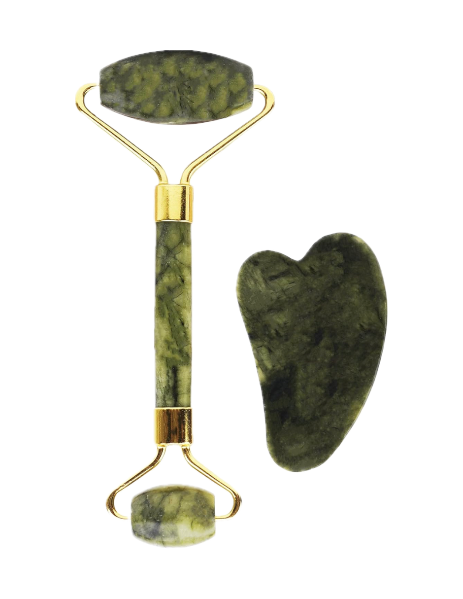 Foto 1 | Set Rodillo de Jade y Gua Sha Basariworld para Masaje Facial