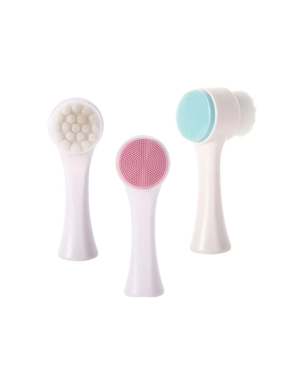 Foto 4 | Cepillo de Limpieza Facial Basariworld 2 en 1 Exfoliante