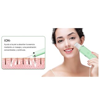 Foto 2 | Limpiador Facial Lab.g Peeling Ultrasónico Portatil Skin Scrubber Verde Claro