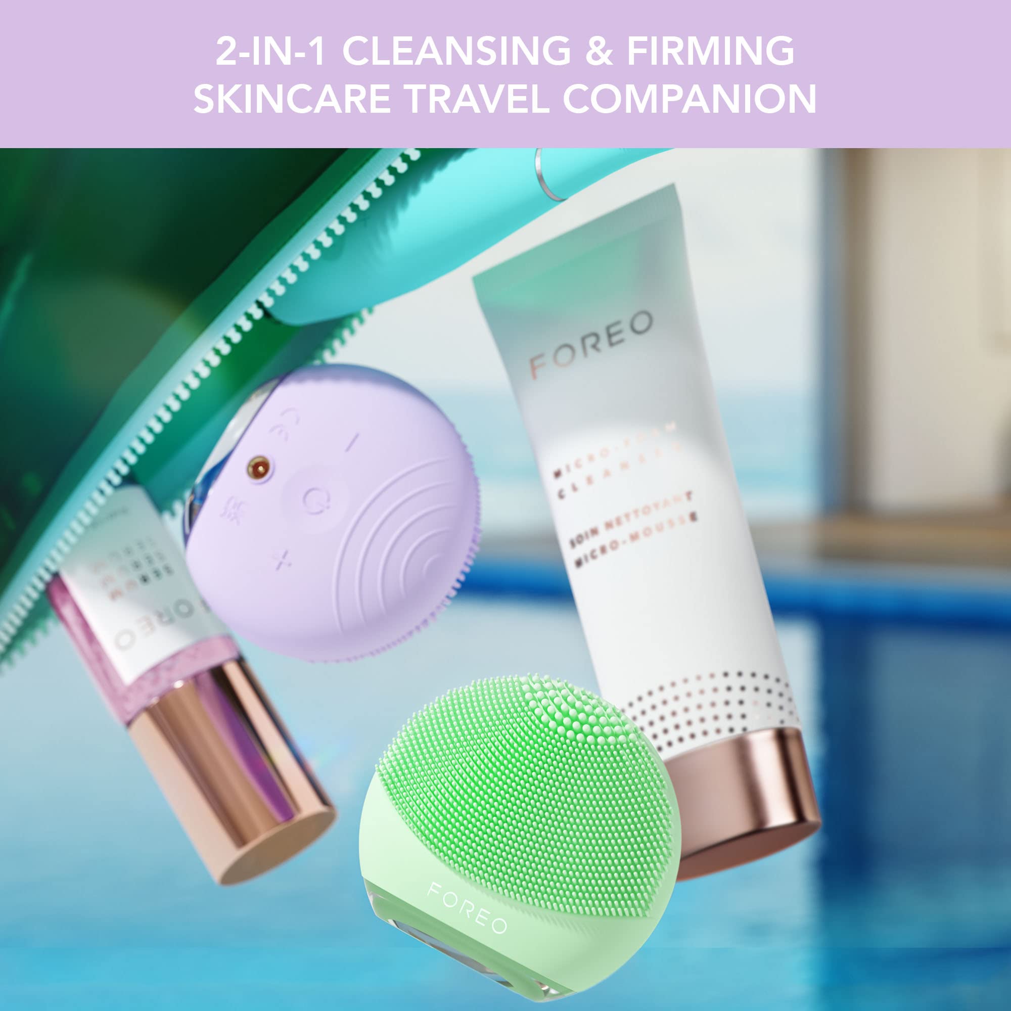 Foto 4 pulgar | Cepillo Limpiador Facial Y Masajeador Facial Reafirmante Foreo Luna 4 Go - Venta Internacional.
