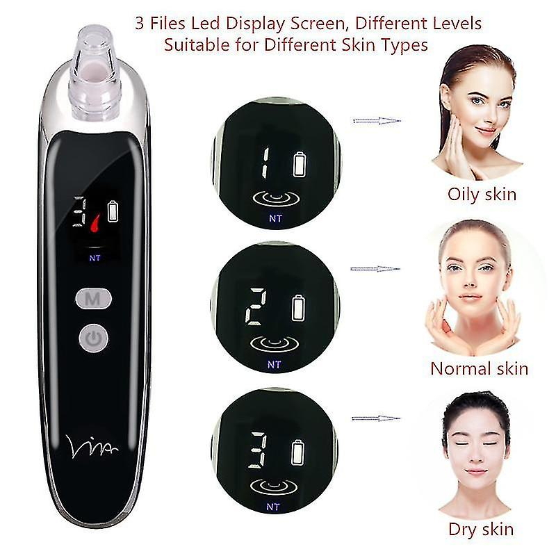 Foto 5 pulgar | Aspirador Limpiador Facial Eliminador De Puntos Negros Huoguo - Venta Internacional.