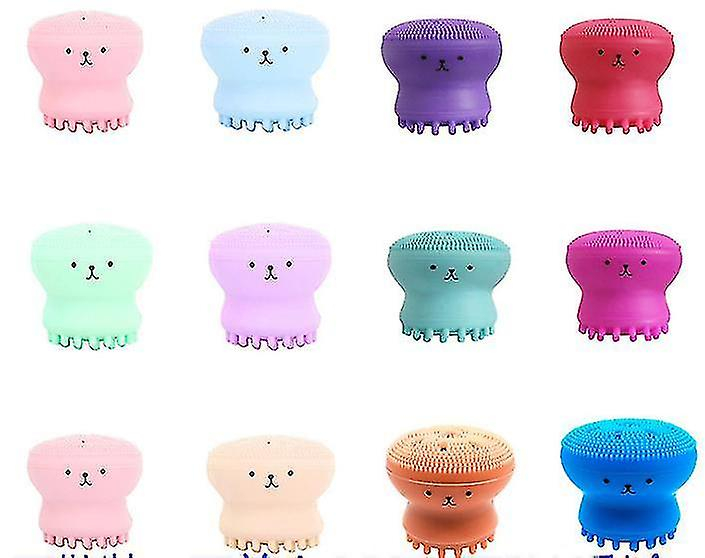 Foto 3 pulgar | Kit De Limpieza Facial Huoguo  Brocha De Silicona Con Forma De Pulpo - Venta Internacional.