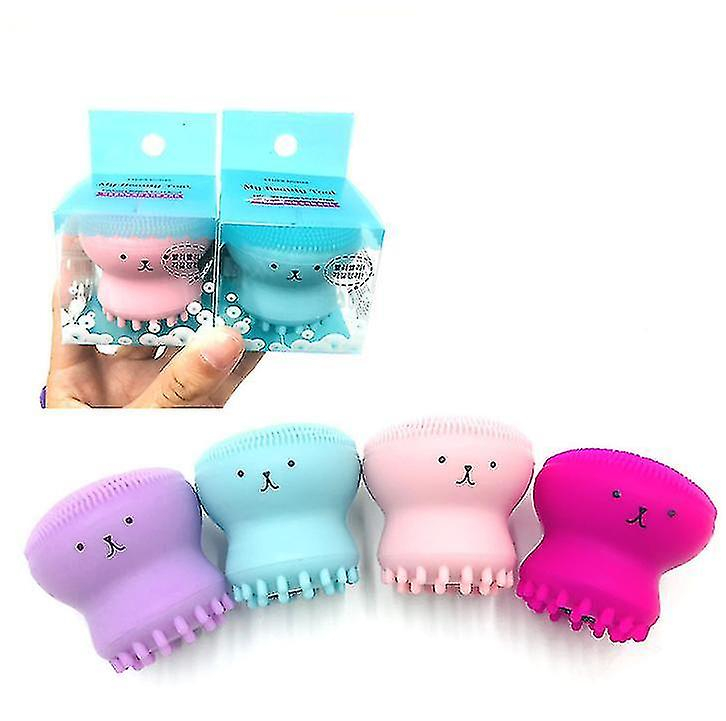Foto 4 pulgar | Kit De Limpieza Facial Huoguo  Brocha De Silicona Con Forma De Pulpo - Venta Internacional.