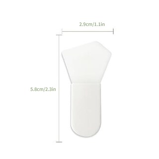 Foto 2 | Brocha De Maquillaje Huoguo Máscara De Barro Con Mango Corto Silicona - Venta Internacional.