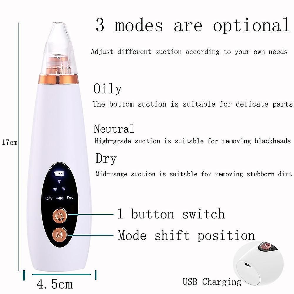 Foto 4 | Limpiador Facial Eliminador De Puntos Negros Huoguo Beauty Device - Venta Internacional.