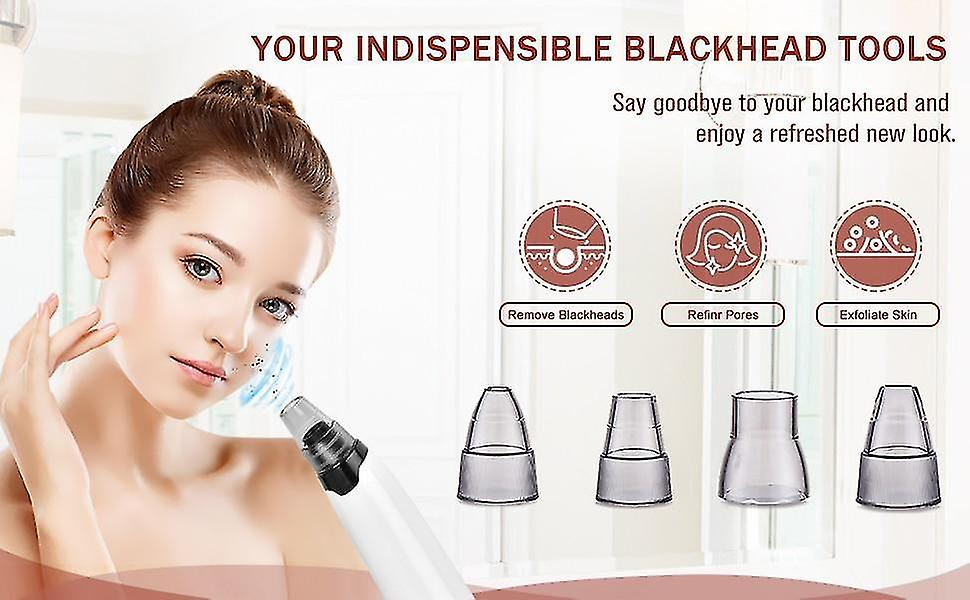 Foto 4 | Limpiador Facial Para Eliminar Puntos Negros Y Aspiradora De Poros Nasales Huoguo - Venta Internacional.