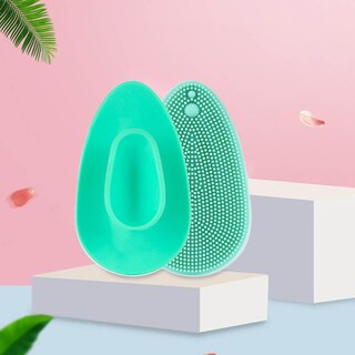Foto 2 | Cepillo De Silicona Para Maquillaje Belleza Masaje Facial Champú Baño - Venta Internacional.