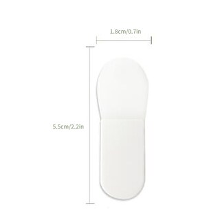 Foto 3 | Brocha De Maquillaje Huoguo Máscara De Barro Con Mango Corto Silicona - Venta Internacional.