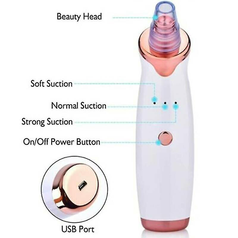 Foto 5 pulgar | Limpiador Facial Eléctrico Para Eliminar Puntos Negros Y Aspiradora De Poros - Venta Internacional.
