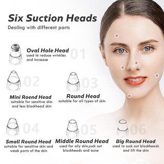Foto 5 | Limpiador Facial Eliminador De Puntos Negros Huoguo Vacuum Suction - Venta Internacional.