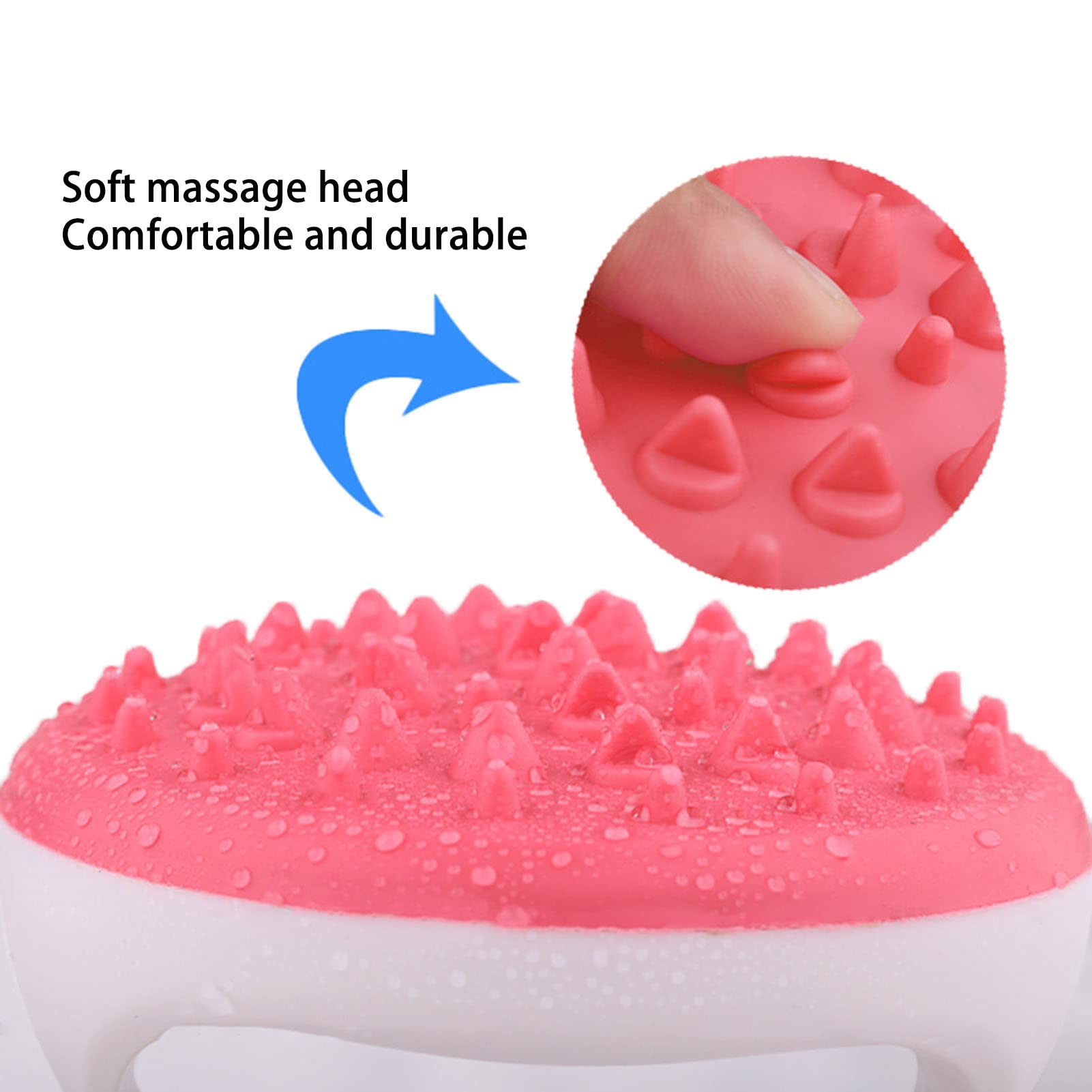 Foto 2 | Cepillo Masajeador Para Celulitis Dioche  Cepillo Corporal De Silicona  Color Rosa - Venta Internacional.