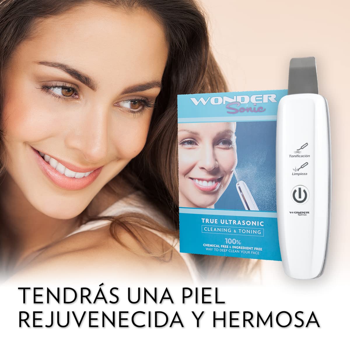 Foto 4 pulgar | Limpiador Facial Wonder Sonic