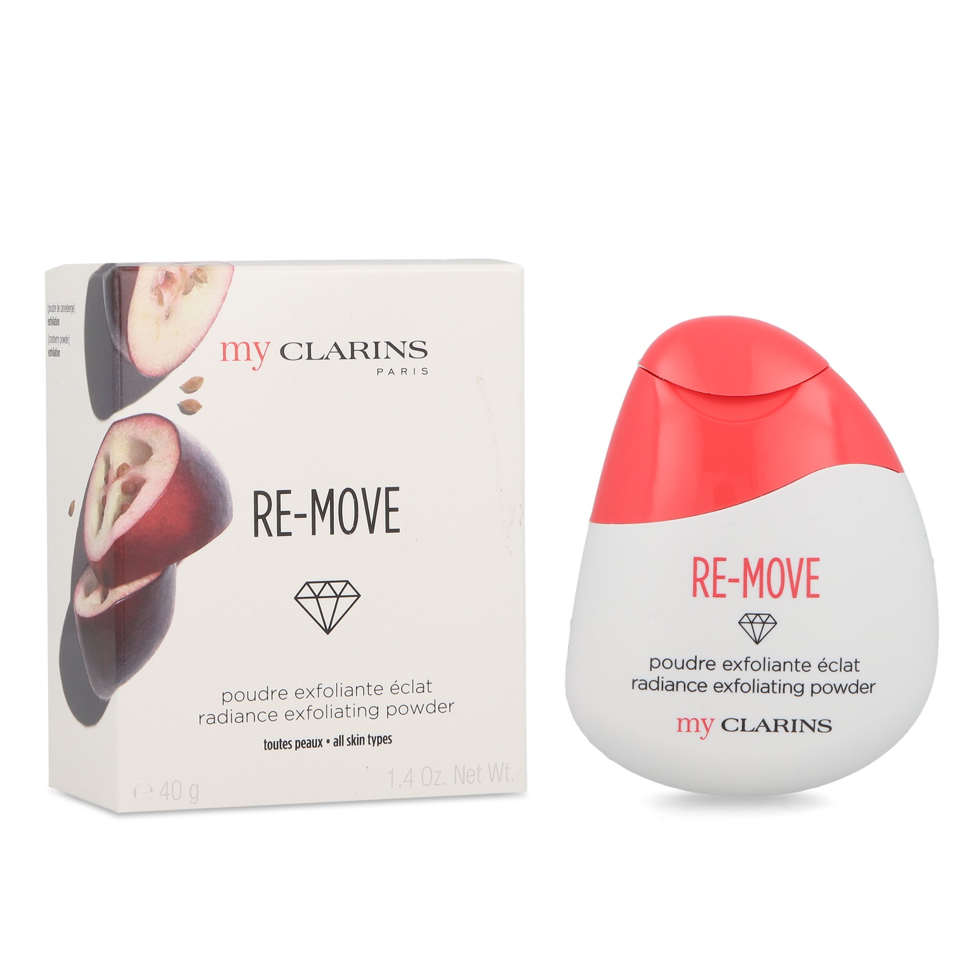 Foto 1 | Exfoliante Remove My Clarins Powder White Clarins de 40 g