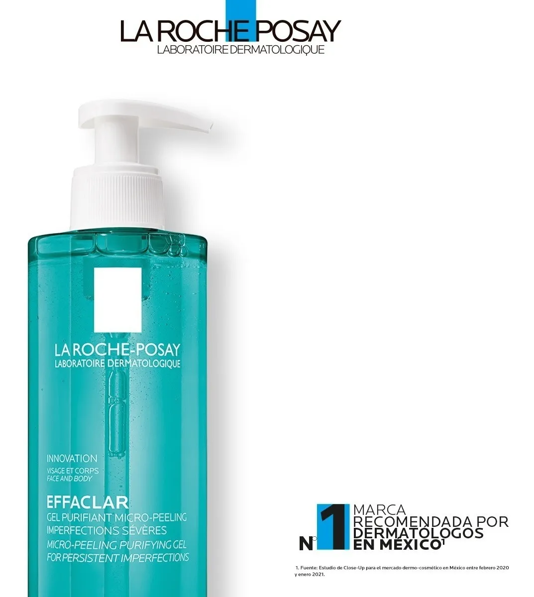 Foto 3 pulgar | Gel Microexfoliante La Roche Posay Piel Grasa de 400 ml