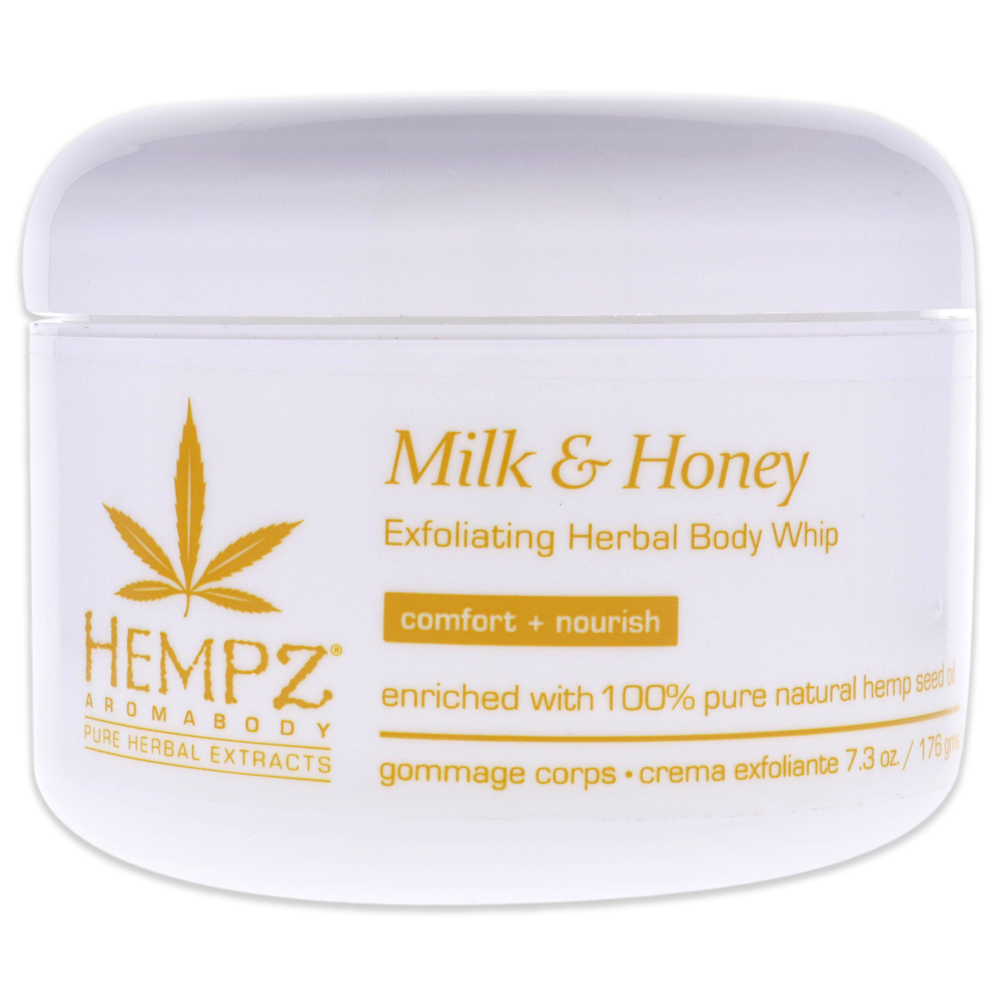 Foto 2 pulgar | Exfoliante Aromabody Milk And Honey Herbal Body Exfoliating Whip Hempz Brown Colour