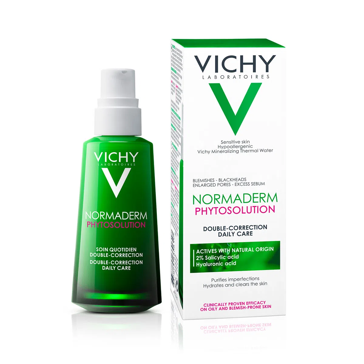 Foto 3 pulgar | Gel Normaderm Vichy Anti Imperfecciones Doble Acción 50 ml