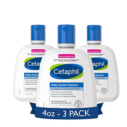 Foto 2 pulgar | Venta Internacional - Limpiador Facial Cetaphil Daily para Piel Sensible 120 Ml 3 Piezas