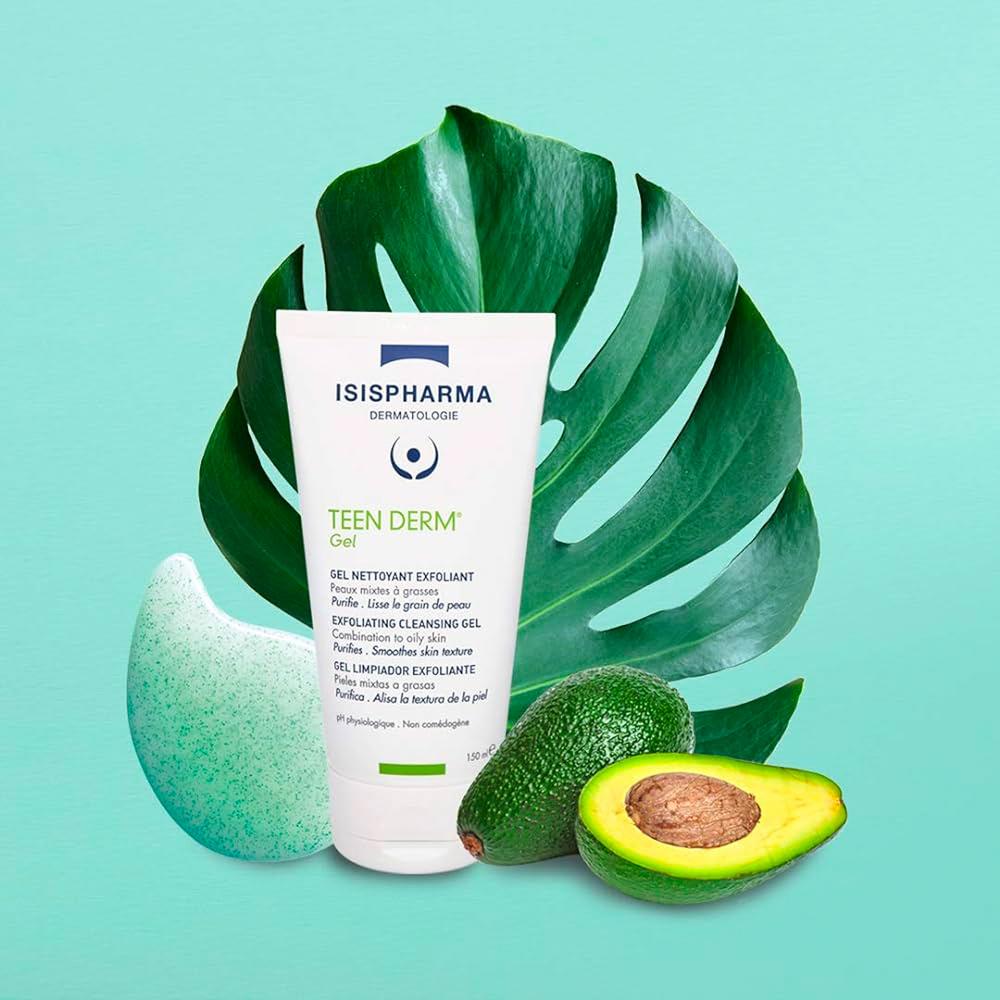 Foto 3 | Gel Limpiador Exfoliante Teen Derm con Aceite de Aguacate y Ácido Salicílico