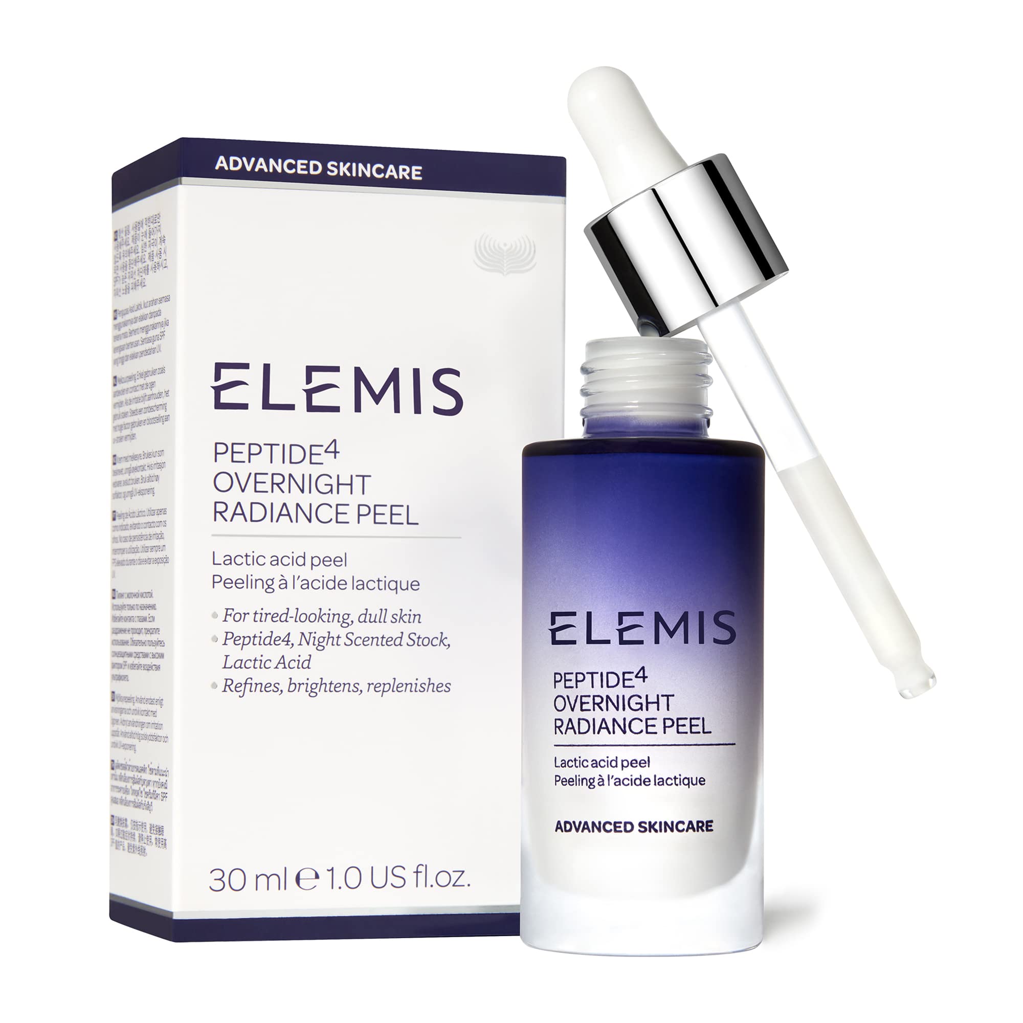 Foto 6 pulgar | Exfoliante de noche ELEMIS Peptide4 Overnight Radiance con Ácido Láctico 30 ml - Venta Internacional