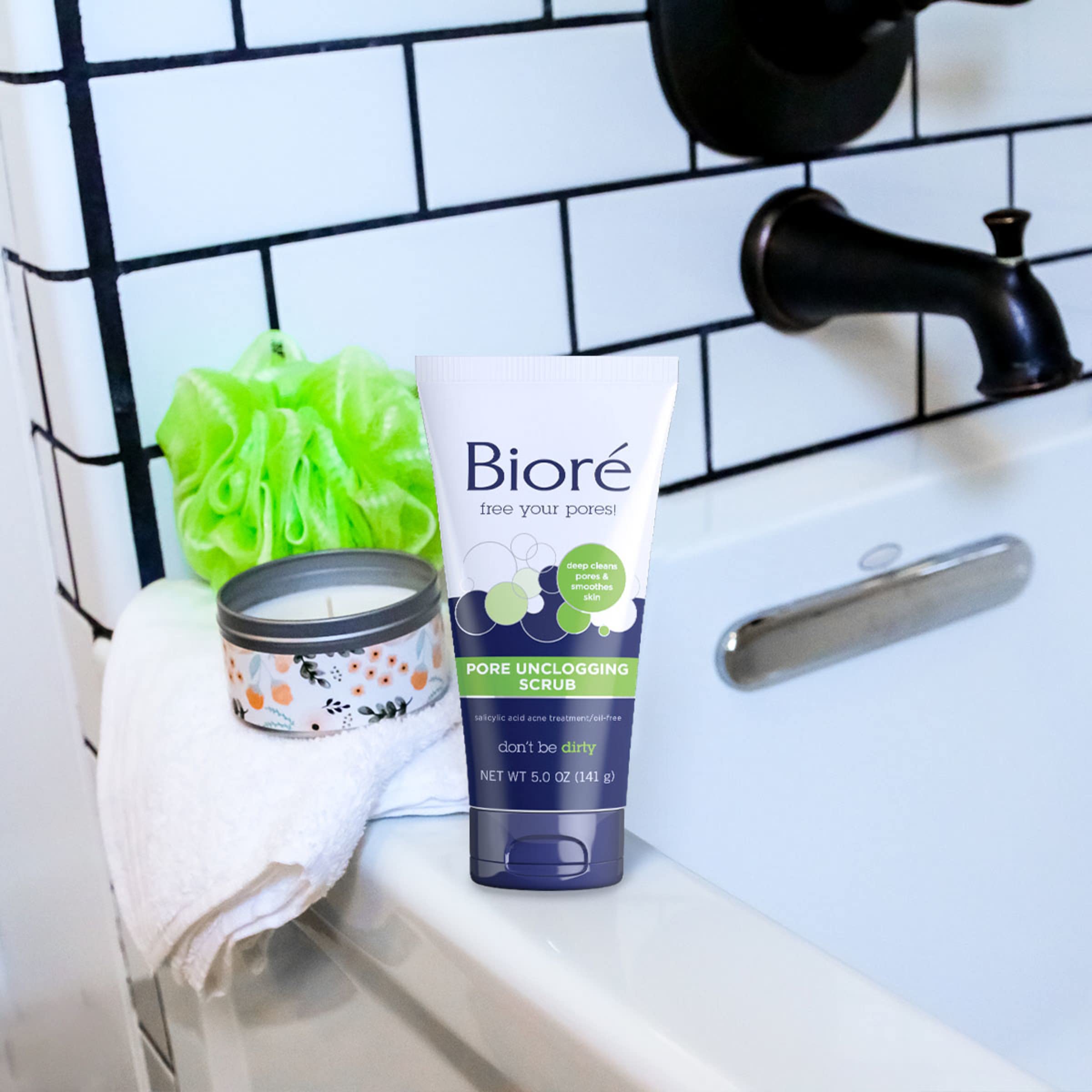 Foto 6 pulgar | Exfoliante Facial Bioré Pore Unclogging con Ácido Salicílico - Venta Internacional