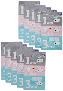 Foto 1 | Kit de 3 Pasos Holika Holika Cabeza de Cerdo 10 Sobres - Venta Internacional