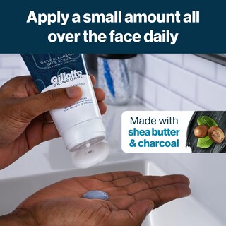 Foto 5 | Exfoliante Facial Gillette SkinGuard para Hombre con Manteca de Karité 150 ml - Venta Internacional