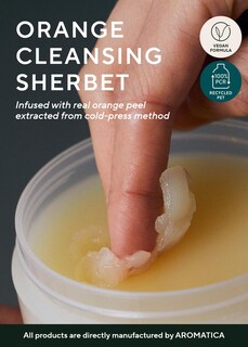 Foto 2 | Limpiador Doble Cleansing Sherbet Aromática Naranja 150 ml - Venta Internacional