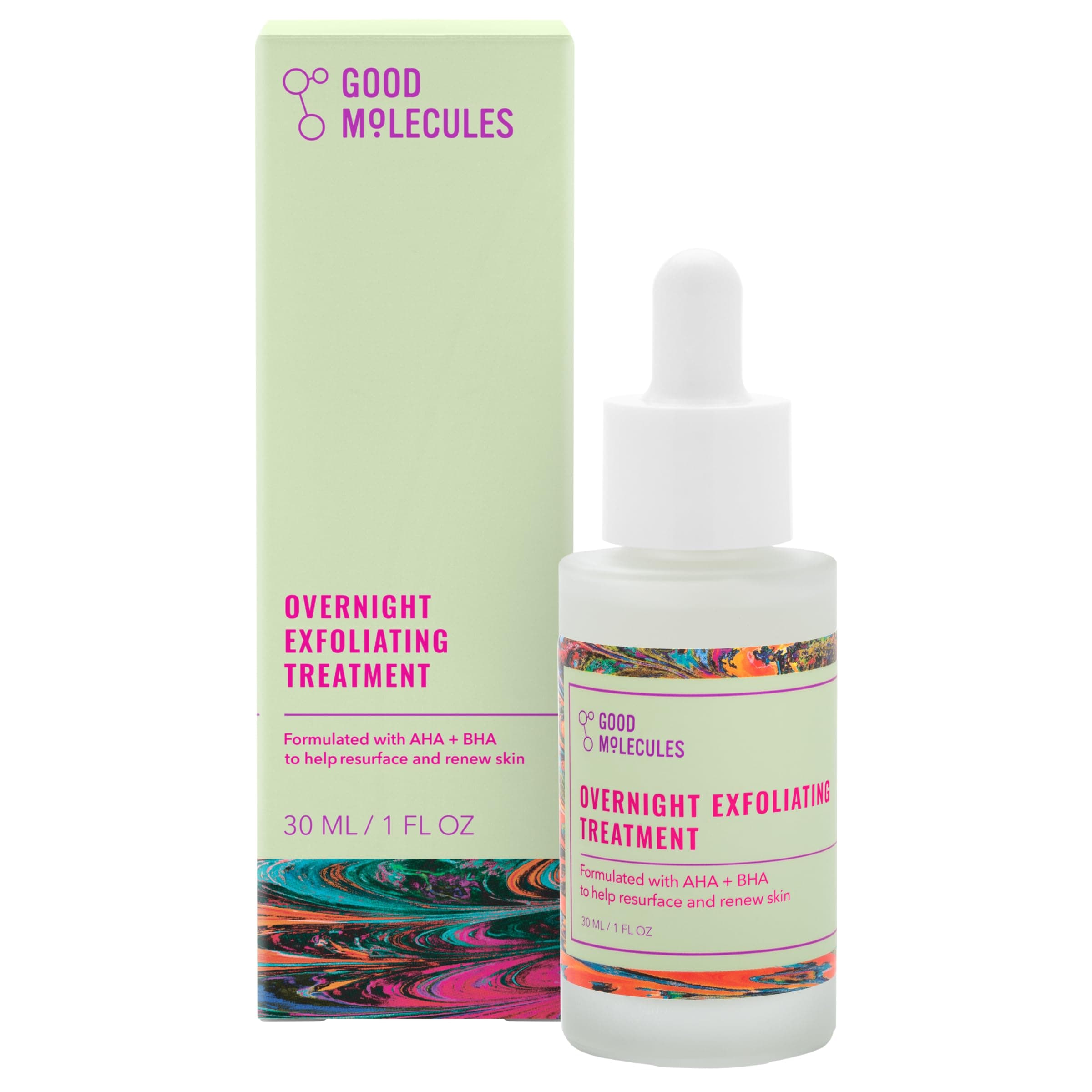Tratamiento Exfoliante Good Molecules Overnight 30 Ml - Venta Internacional. $391