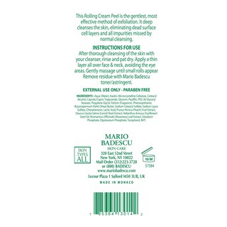 Foto 2 | Tratamiento Facial Mario Badescu Rolling Cream Peel Aha 75 Ml - Venta Internacional.