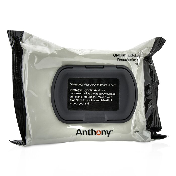 Toallitas Exfoliantes Y Rejuvenecedoras Anthony Logistics Para Hombres - Venta Internacional.