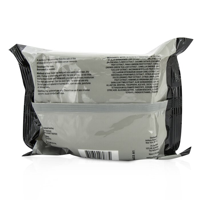 Foto 5 pulgar | Toallitas Exfoliantes Y Rejuvenecedoras Anthony Logistics Para Hombres - Venta Internacional.