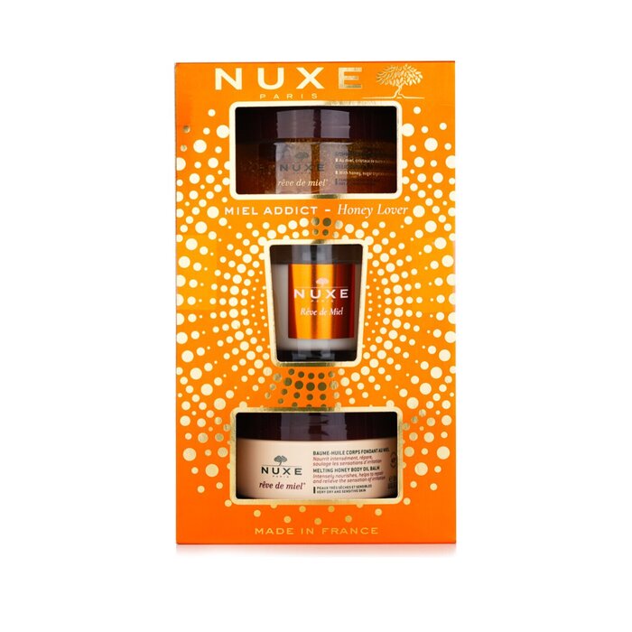 Foto 2 pulgar | Set De Cuidado De La Piel Nuxe Honey Lover Con Exfoliante Corporal, Aceite Corporal Y Caramelos - Venta Internacional.