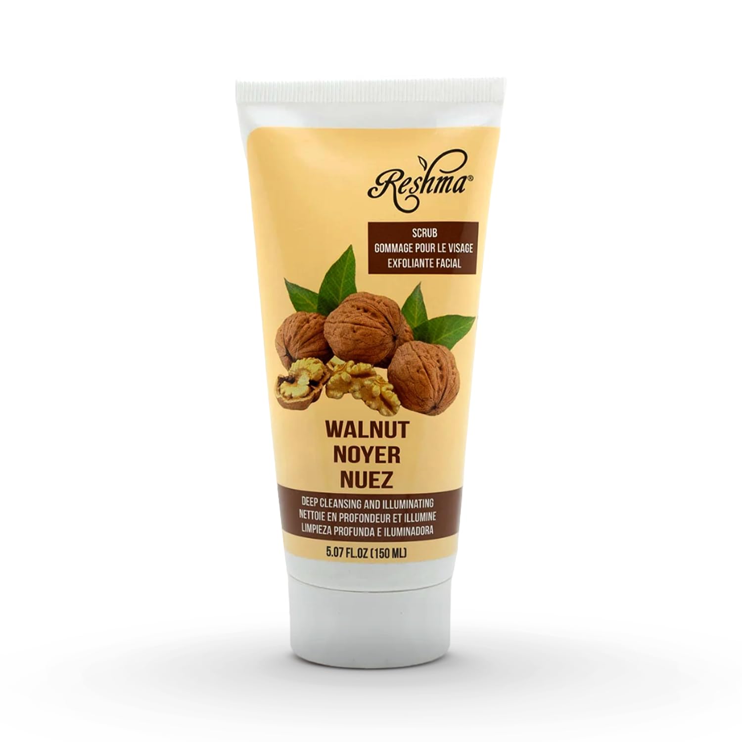 Scrub Reshma Beauty Walnut De Doble Acción Para Rostro Y Cuerpo X6 - Venta Internacional.