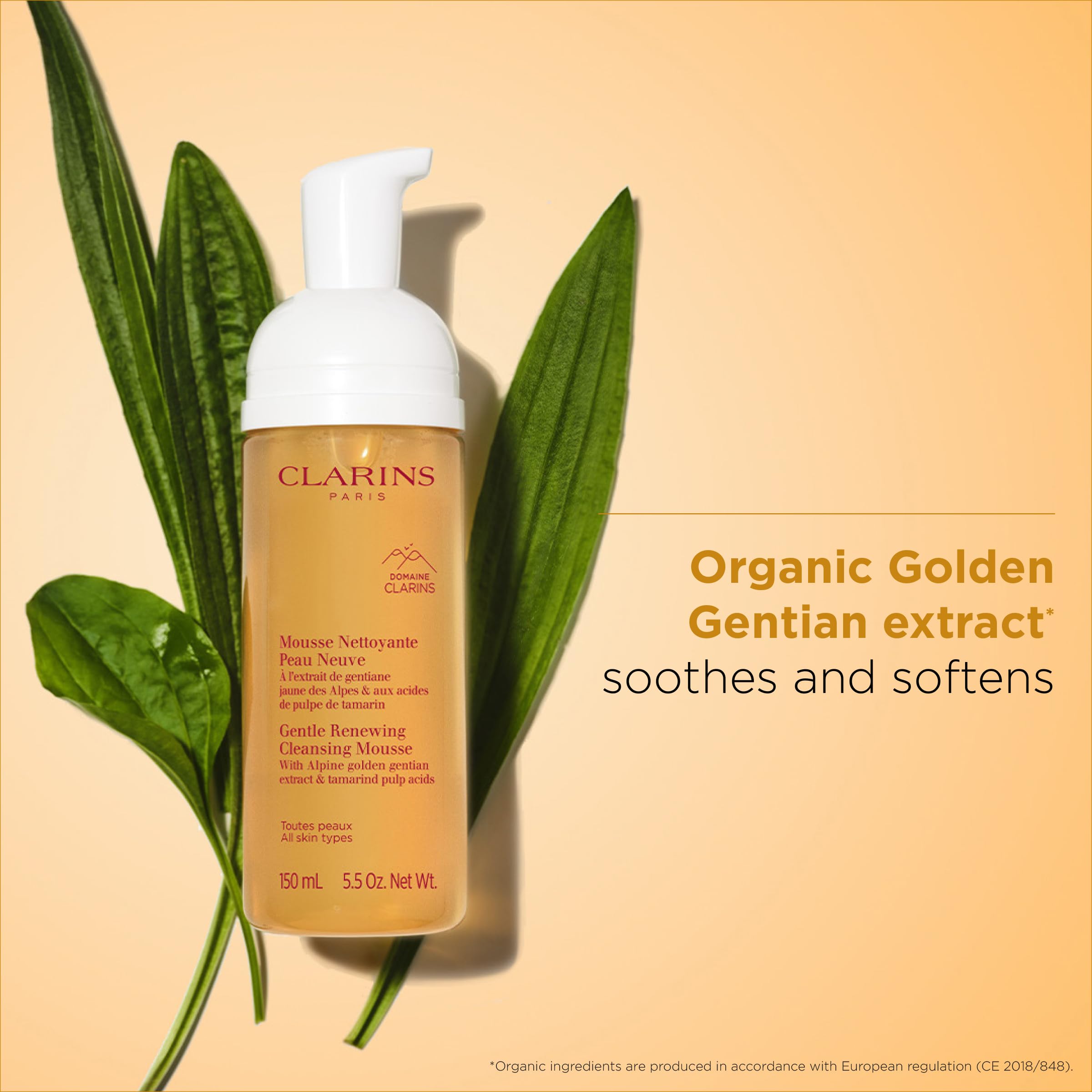 Foto 3 pulgar | Mousse Limpiadora Clarins Gentle Renewing 165ml - Venta Internacional.