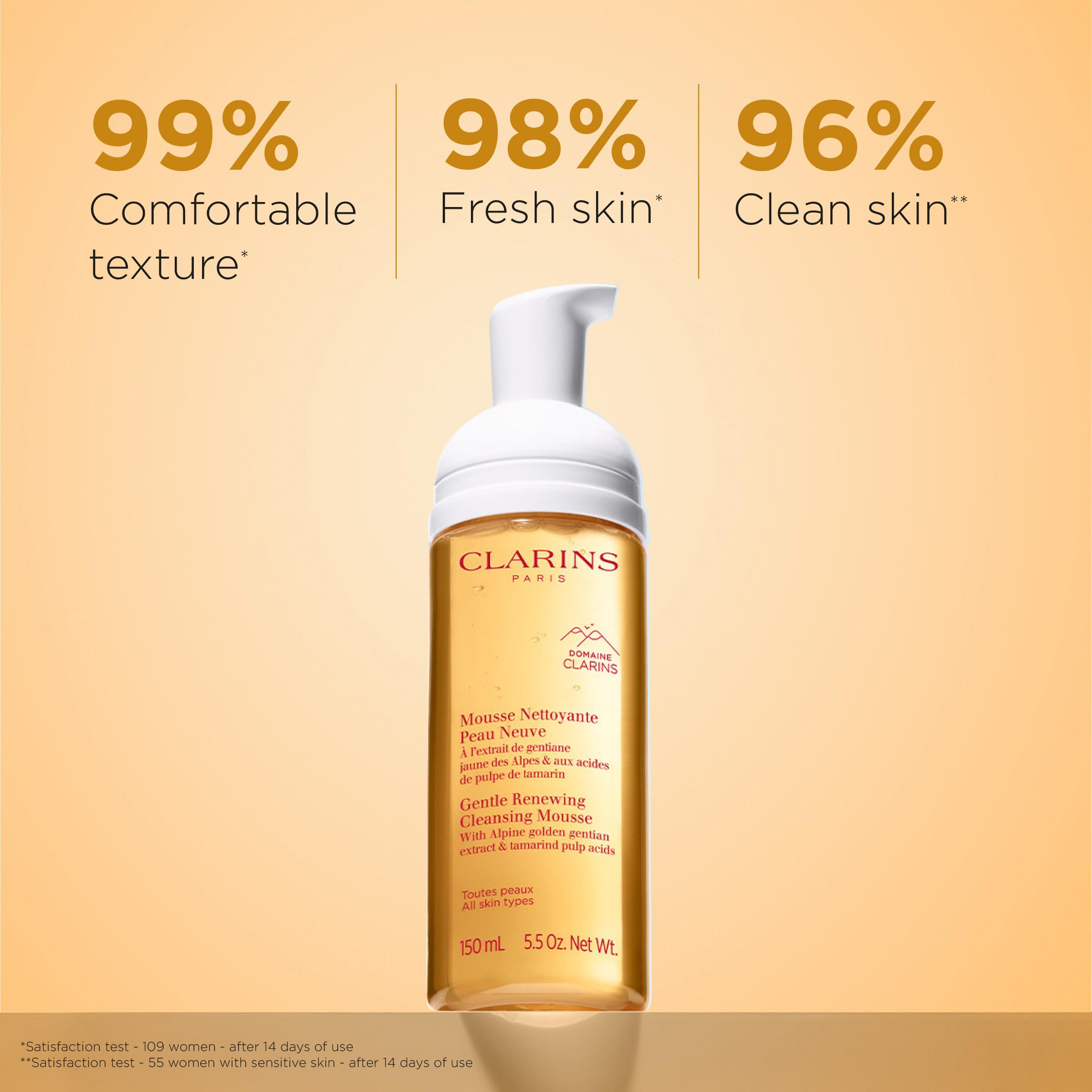 Foto 4 pulgar | Mousse Limpiadora Clarins Gentle Renewing 165ml - Venta Internacional.